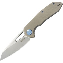 Складной нож Kubey Vagrant песочный, сталь M390