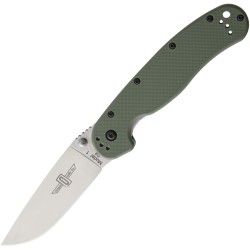 Складной нож Ontario RAT 1 зеленый, сталь D2