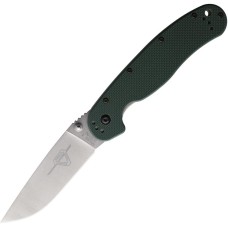 Складной нож Ontario RAT 1 зеленый G10, сталь S35VN